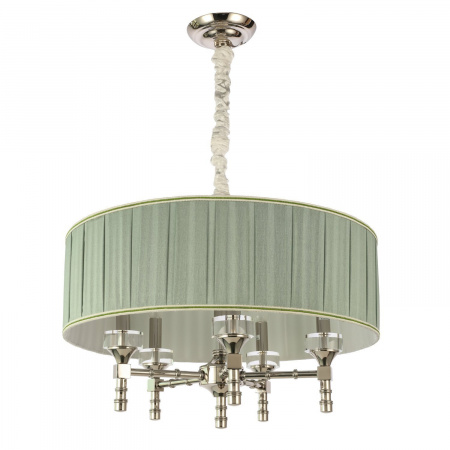 ST LUCE SL1121.103.05 Светильник подвесной ST-Luce Никель/Оливковый E14 5*40W ОЛЕО