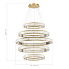 ST LUCE SL1622.303.05 Люстра подвесная ST-Luce Латунь/Прозрачный LED 1*255W 4000K ТИВОЛИ