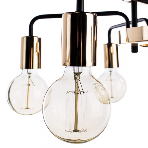 Потолочная люстра Arte Lamp GELO A6001PL-7BK