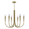ST LUCE SL1243.303.06 Светильник подвесной ST-Luce Латунь E14 6*60W ДУЧЕС