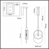 Настенный светильник ODEON LIGHT HIGHTECH 5422/17WL