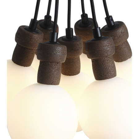 ST LUCE SL6226.403.07 Светильник подвесной ST-Luce Черный/Белый G9 7*5W 4000K КОРК