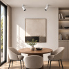ST LUCE ST171.532.07 Светильник потолочный Белый LED 1*7W 3000K 560Lm Ra>90 60° IP20 D52xH130 220-240VV Накладные светильники