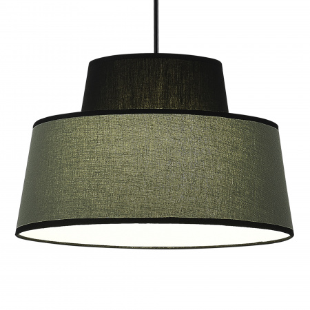 ST LUCE SL1354.433.01 Светильник подвесной ST-Luce Черный/Хаки E27 1*40W ДЖЕККИ