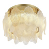 ST LUCE SL6135.202.01 Светильник потолочный ST-Luce золотистый/белый, янтарный LED 1*20W 3000K ЛАЙТА