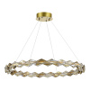 ST LUCE SL6009.213.01 Люстра подвесная ST-Luce Золотой/Прозрачный,Янтарный LED 1*30W 3000K ДИАМАНТА