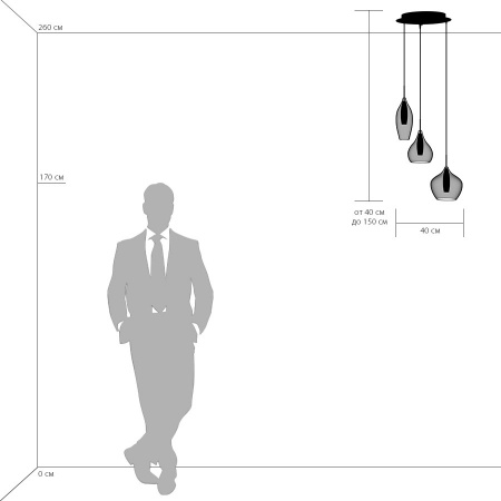 Подвес Lightstar Pentola 803057
