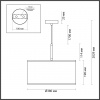 Подвес ODEON LIGHT MODERN 5064/1