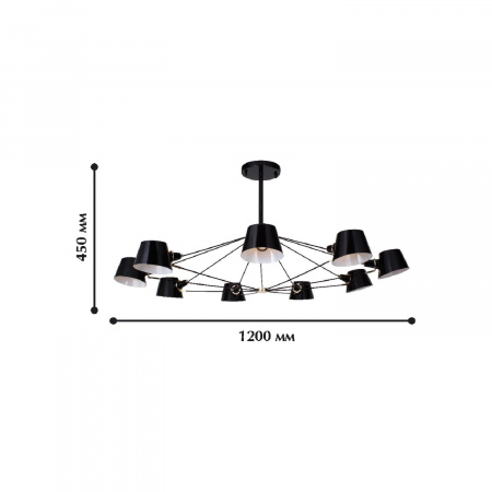 Подвесная люстра Favourite Light Eimer 1512-9P
