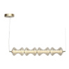 ST LUCE SL6136.223.01 Светильник подвесной ST-Luce золото/коньячный LED 1*22W 3000K СПАЙН