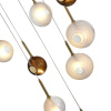 ST LUCE SL1183.543.12 Светильник подвесной ST-Luce Латунь/Черный, Белый G4 12*5W ФОЛИНЬО