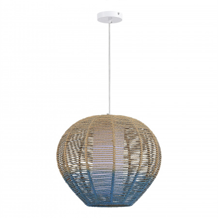 ST LUCE SL1514.513.01 Светильник подвесной ST-Luce Белый/Бежевый,Синий E27 1*40W ВИМИНИ