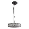ST LUCE SL6143.413.01 Светильник подвесной ST-Luce черный/дымчатый LED 1*15W 4000K АНТИК