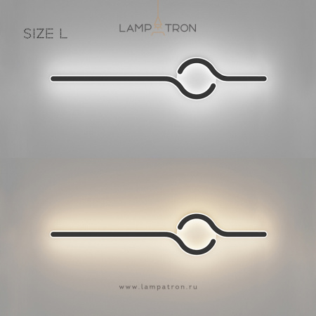Настенный светильник Lampatron HARTO, Размер L. Теплый свет