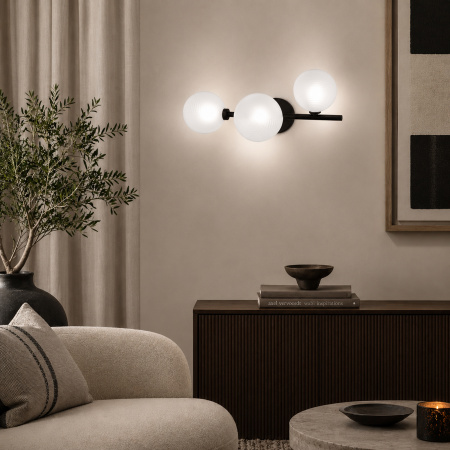 ST LUCE SL1184.411.03 Бра ST-Luce Черный/Белый G9 3*5W ТОДО