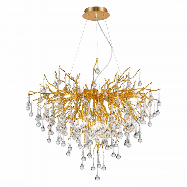 ST LUCE SL1651.203.09 Люстра подвесная ST-Luce Золотистый/Золотистый G9 9*5W АНЦИО