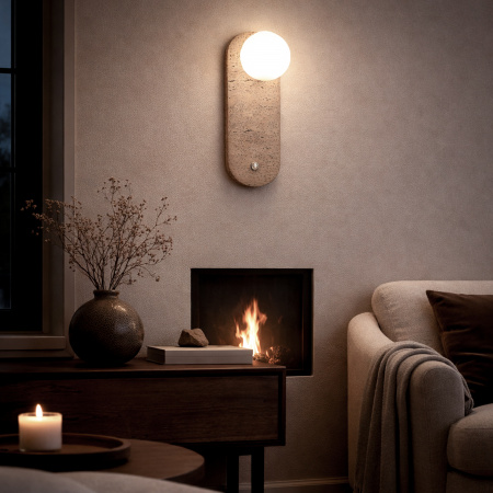 ST LUCE SL1194.431.01 Светильник настенный ST-Luce Черный/Бежевый, Белый G9 1*5W 4000K ЭРТИ