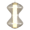 ST LUCE SL6136.203.01 Светильник подвесной ST-Luce золото/коньячный LED 1*6W 3000K СПАЙН