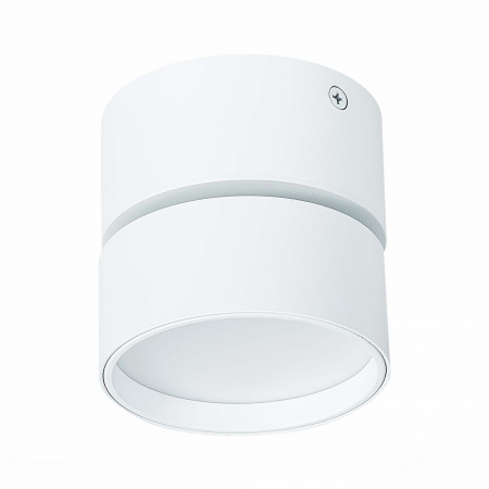 ST LUCE ST651.532.09 Светильник потолочный поворотный Белый LED 1*9W 3000K 720Lm Ra>90 120° IP20 D85xH87 170 Накладные светильники