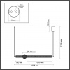Подвес ODEON LIGHT L-VISION 5007/28L