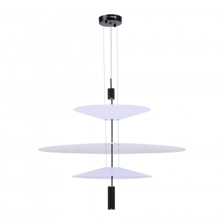 ST LUCE SL6101.423.01 Люстра подвесная ST-Luce Черный/Белый LED 1*15W 3000K ИСОЛА