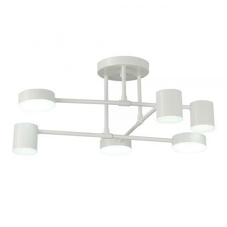 EVOLUCE SLE201052-06 Светильник потолочный Белый/Белый LED 6*7W 4000K НОБЕЛЬ