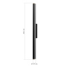 ST LUCE SL6210.401.02 Светильник настенный ST-Luce Черный/Черный, Золотистый LED 2*2,5W 3000K ЛИЛИТ
