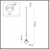 Подвес ODEON LIGHT LOFT 4789/1
