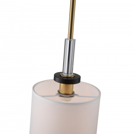 ST LUCE SL1404.303.01 Светильник подвесной ST-Luce Латунь/Прозрачный E14*1 40W ВЕРИТАС