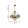 Подвесная люстра Favourite Light Brendy 1738-5P