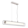 ST LUCE SL2010.103.01 Светильник подвесной ST-Luce Никель/Белый, Прозрачный LED 1*33W 3000K/4000K ЭНФИС