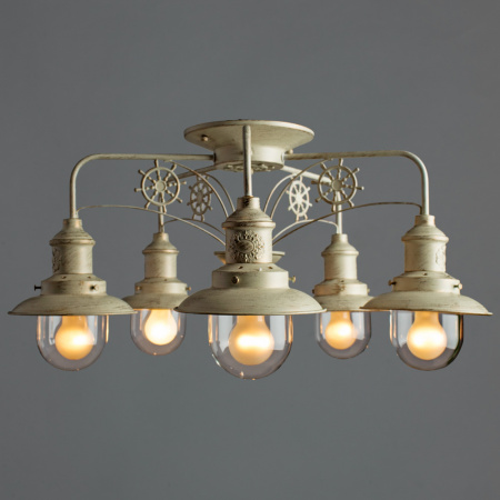 Потолочная люстра Arte Lamp SAILOR A4524PL-5WG