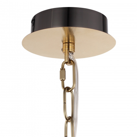 ST LUCE SL6138.303.12 Светильник подвесной ST-Luce латунь/прозрачный E14 12*40W РИТЦ
