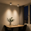 ST LUCE ST761.533.10 Светильник потолочный белый LED 1*10W 3000K 530Lm Ra 90 36° IP20 D80xH70 170-240VV Накладные светильники