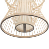ST LUCE SL6241.503.01 Светильник подвесной ST-Luce Древесный/Белый E27 1*40W АЛЬМА