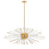 ST LUCE SL1097.203.09 Светильник подвесной ST-Luce Французское золото G9 9*5W КАЛЛИО