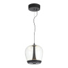 ST LUCE SL6014.423.01 Светильник подвесной ST-Luce Черный/Прозрачный, Черный LED 1*17W 3000K РИПЛ