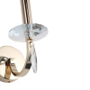 ST LUCE SL1405.201.01 Светильник настенный ST-Luce Латунь/Прозрачный E14*1 40W ЭЛЕГАНС