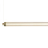 ST LUCE SL6224.313.01 Светильник подвесной ST-Luce Латунь/Прозрачный LED 1*30W 4000K БАМБУ