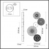 Бра ODEON LIGHT L-VISION 5416/26WL