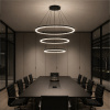 ST LUCE SL1018.403.03 Светильник подвесной ST-Luce черный/прозрачный LED 1*130W 4000K ЭВКЛИДИК
