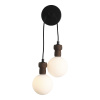 ST LUCE SL6226.411.02 Светильник настенный ST-Luce Черный/Белый G9 2*5W 4000K КОРК