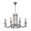 ST LUCE SL1656.103.08 Люстра подвесная ST-Luce Никель/Прозрачный E14 8*40W ЭПИКА