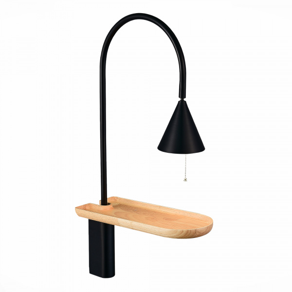ST LUCE SL1802.401.01 Бра ST-Luce Черный/Черный E27 1*60W АМИРО