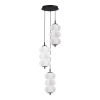 ST LUCE SL6121.403.03 Светильник подвесной ST-Luce Черный/Белый LED 3*7,5W 3000K ТАЛИСМАН