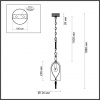 Подвес ODEON LIGHT NEO 4892/1