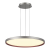 ST LUCE SL6015.413.01 Светильник подвесной ST-Luce Темно-Серый/Белый LED 1*45W 3000K-6000K САТЕЛЛИ
