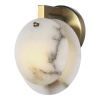 ST LUCE utsenka-SL1520.301.01 Светильник настенный ST-Luce Латунь/Алебастр G9 1*5W 4000K КЛАЙМ