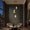 ST LUCE SL6112.203.21 Светильник подвесной ST-Luce Золотистый/Молочно-Белый,Прозрачно-Дымчатый LED 1*21W ОДИ