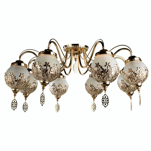 Потолочная люстра Arte Lamp MOROCCANA A4552PL-8GO